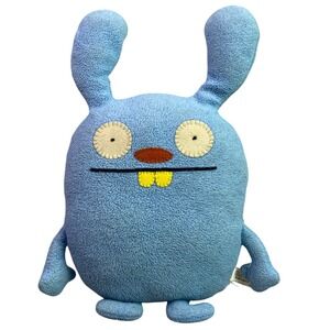 Uglydoll Brad Luck Plush Toy Blue Bunny Rabbit Stuffed Animal 2011 Plush